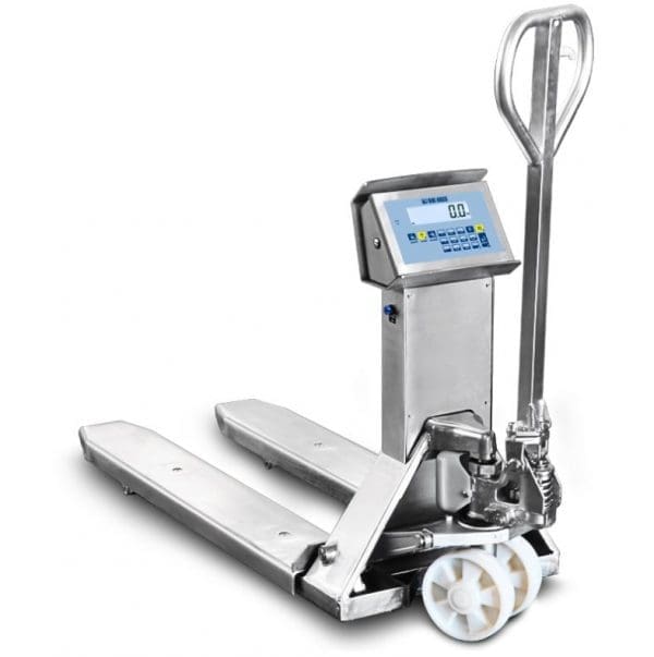 TPWI "Pro" Series Stainless Steel Pallet Truck Scales made in Europe