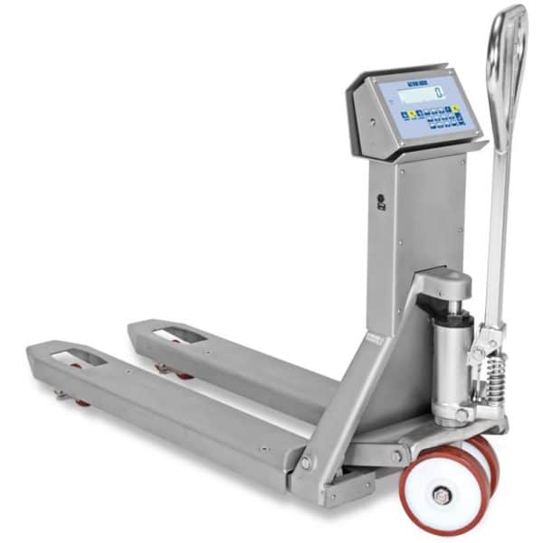 European-made Stainless Steel Pallet Truck Scale