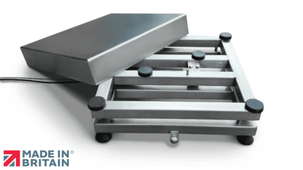 MDB C6 Aluminium Loadcell Base bench scale, manufactured in the UK